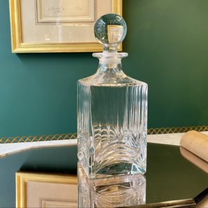 Carafe à whisky vintage en cristal