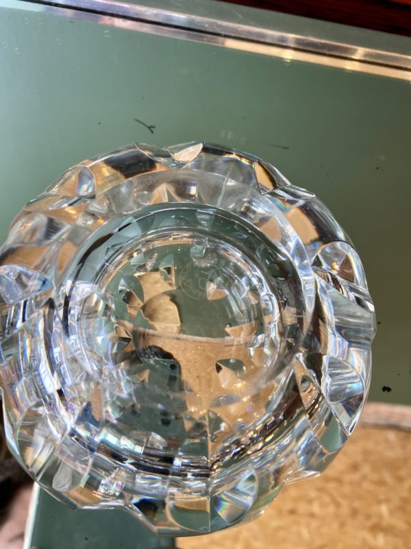 cendrier en cristal baccarat