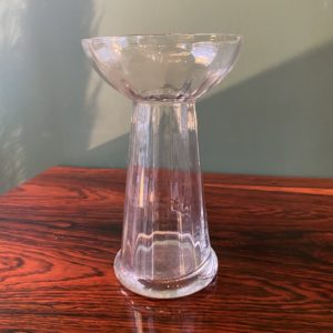 Vase à jacinthe en verre soufflé