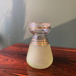 vase à jacinthe vintage