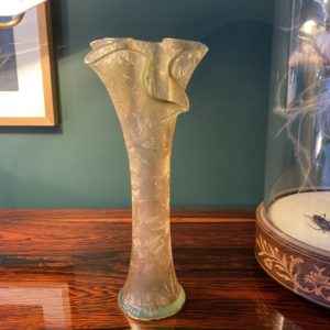 vase en verre années 50