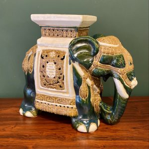 Porte-plantes éléphant vintage