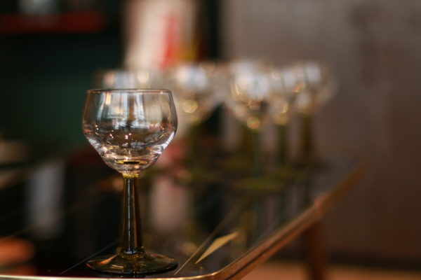 12 verres à vin vintage