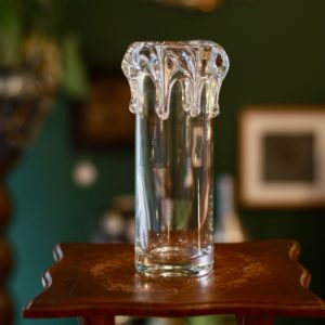 Vase en cristal vintage de Peill & Putzler, allemagne vers 1960