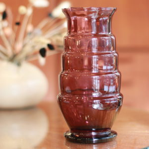 Vase Doyen en verre Art Déco