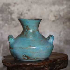 Vase à anses en céramique 1950
