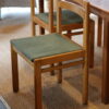 4 chaises en chêne massif Musterring, 1970