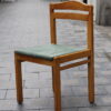 4 chaises en chêne massif Musterring, 1970 – Image 6