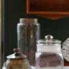 Ancien bocal à confiseries en verre – Image 4