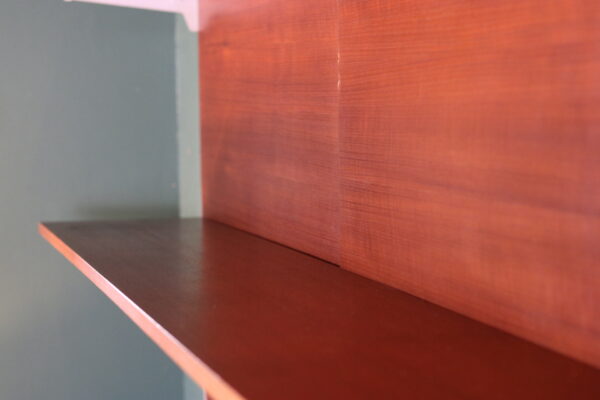 Meuble mural vintage scandinave en teck – Image 18