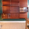 Meuble mural vintage scandinave en teck – Image 15