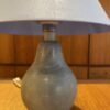 Paire de lampes "poires" en bois tourné, 1980