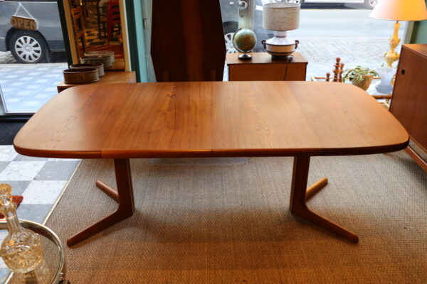Table de Salle à Manger Extensible Mid-Century en Teck de Skovby – Image 7