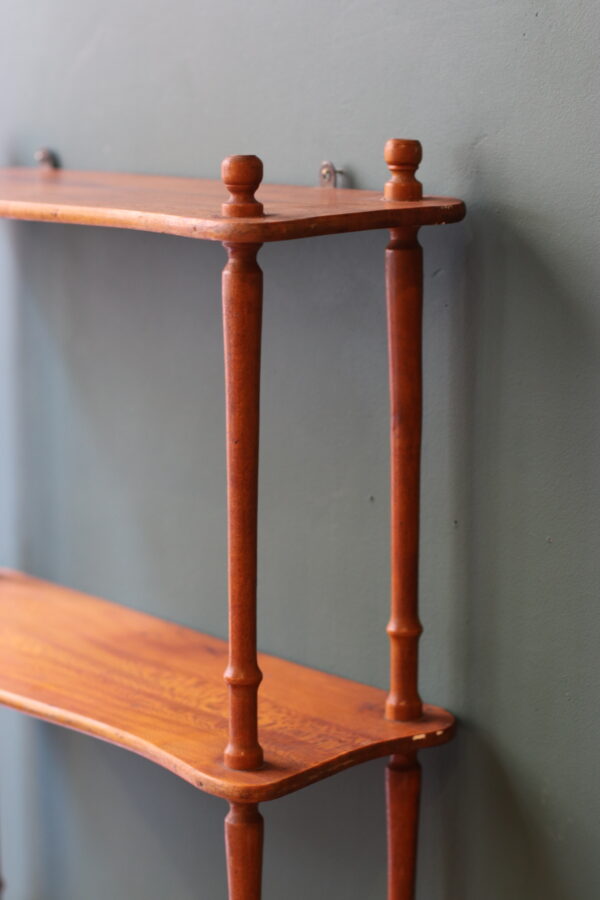 étagère ancienne en bois tourné – Image 3