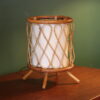 Lampe d’appoint en rotin, France, années 1960 – Image 6
