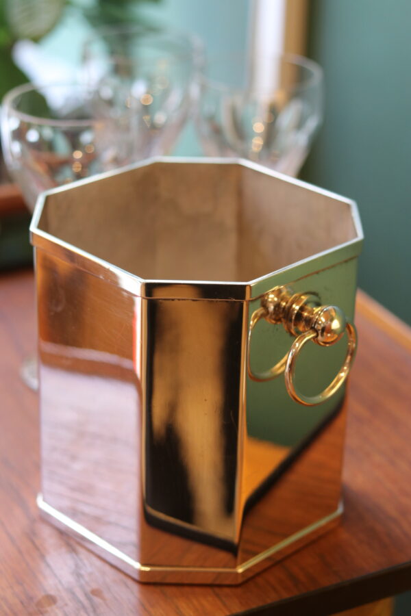Seau à champagne Art Déco, plaqué argent – Image 4
