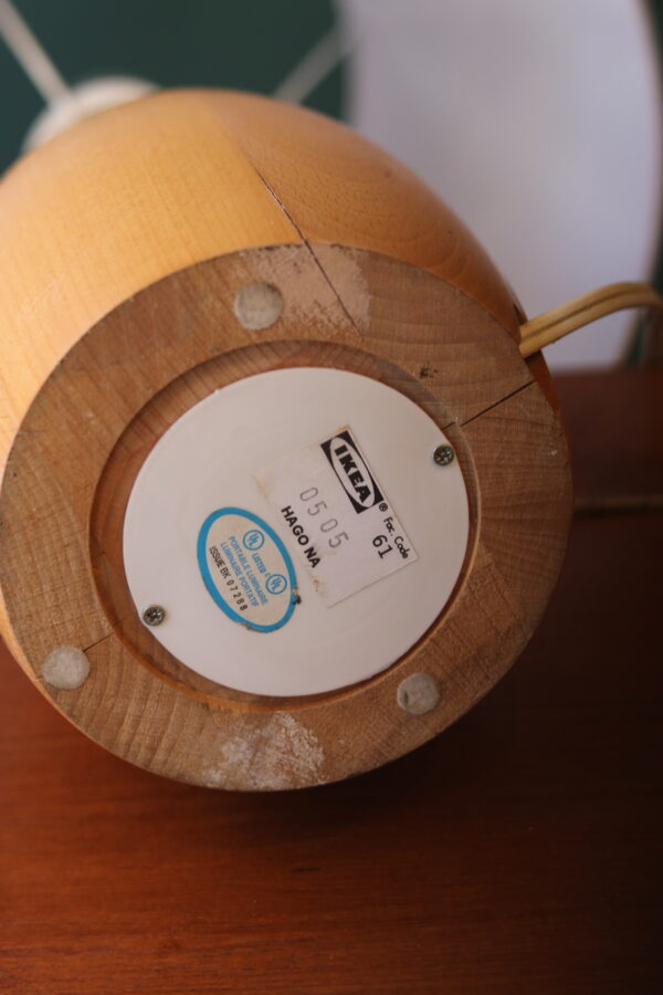 Pied de lampe IKEA – design scandinave années 1990