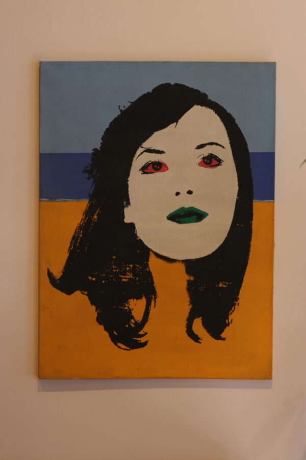 Portrait féminin Pop Art, vers 1970 – Image 5