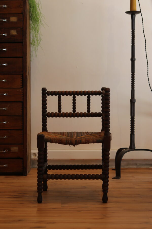 Chaise coin de feu, fin 19ème – Image 4