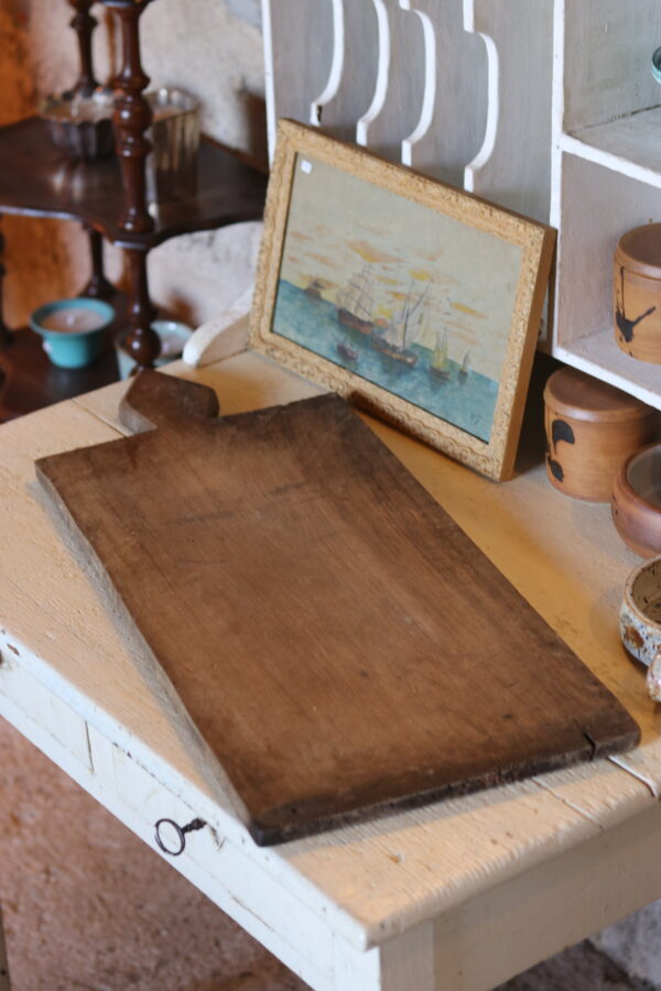 Grande planche à découper ancienne