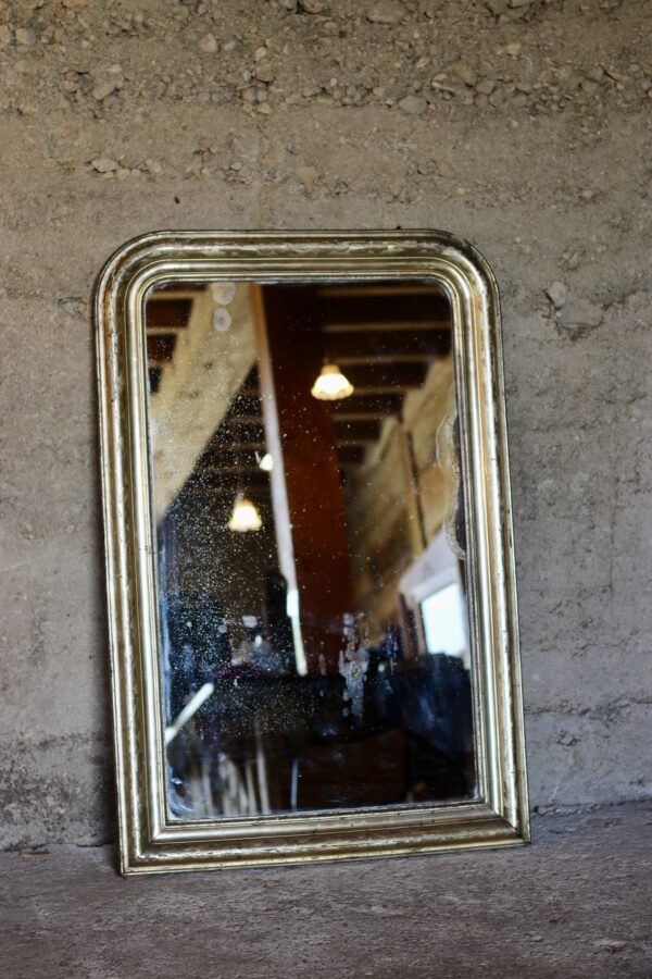 Miroir Louis-Philippe fin XIXe, dorure d’origine – Image 2