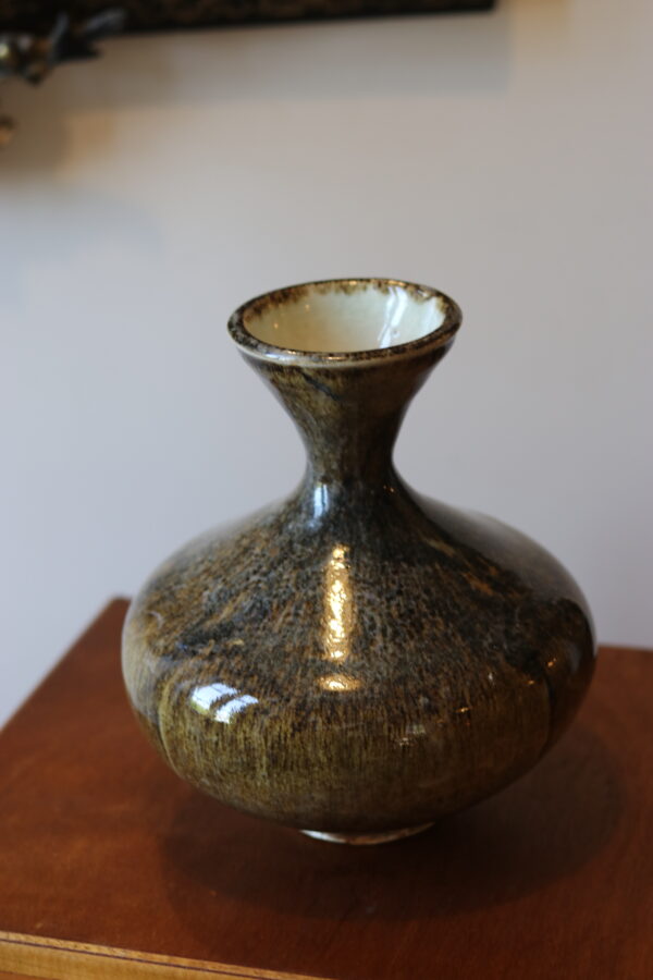 Vase en grès émaillé signé par le céramiste français Yves Rybczynski – Image 2