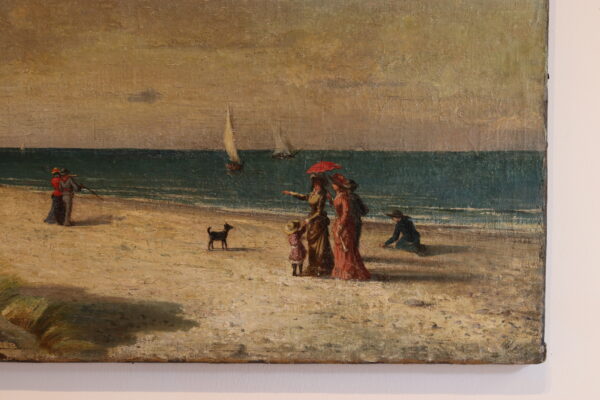 Scène de plage – Louis Auguste Lombard, 1882 – Image 10