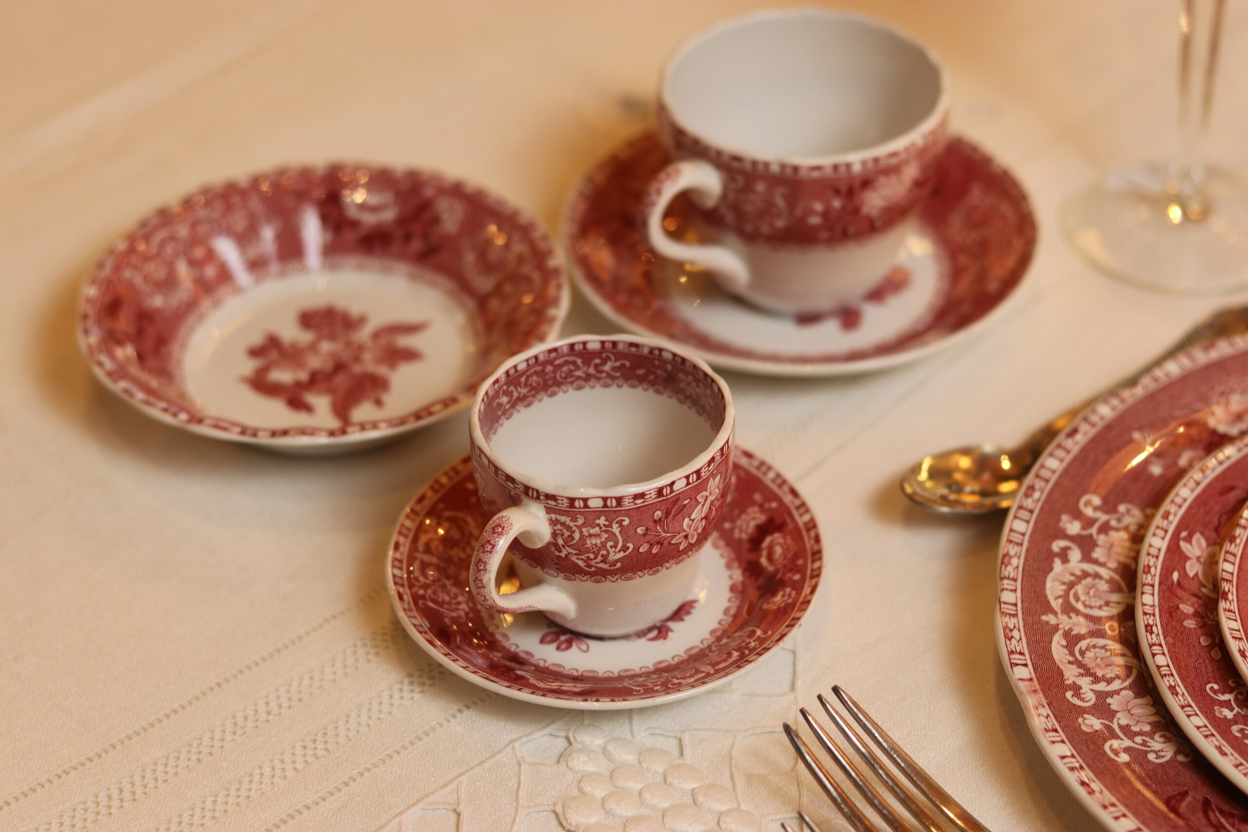 Service Spode « Pink Camilla », des années 1950 – Image 3
