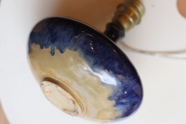 Pied de lampe en céramique émaillée, 1950 – Image 4