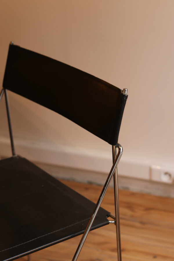Set de 4 chaises X-lines par Niels Jorgen – Image 18