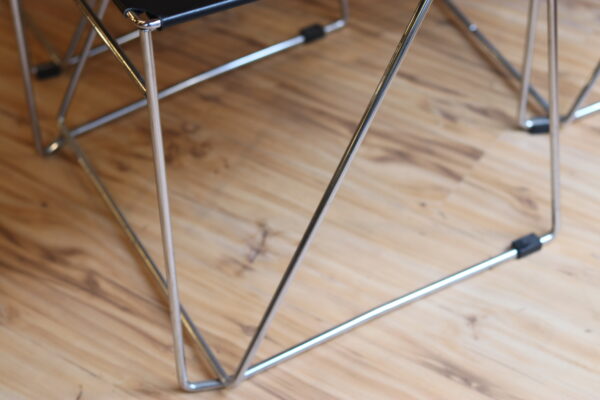 Set de 4 chaises X-lines par Niels Jorgen – Image 13