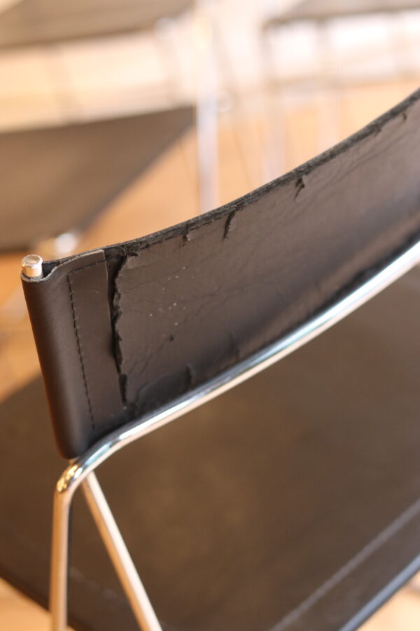 Set de 4 chaises X-lines par Niels Jorgen – Image 15