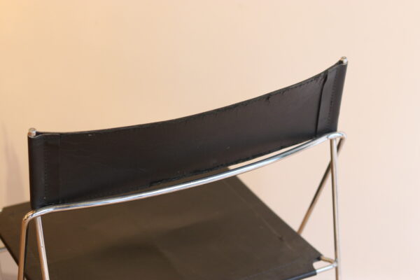 Set de 4 chaises X-lines par Niels Jorgen – Image 6