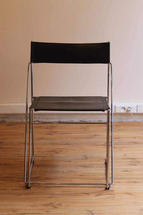 Set de 4 chaises X-lines par Niels Jorgen – Image 4