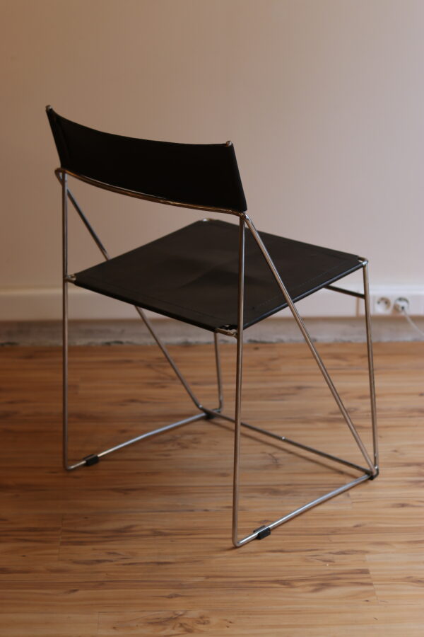 Set de 4 chaises X-lines par Niels Jorgen – Image 3