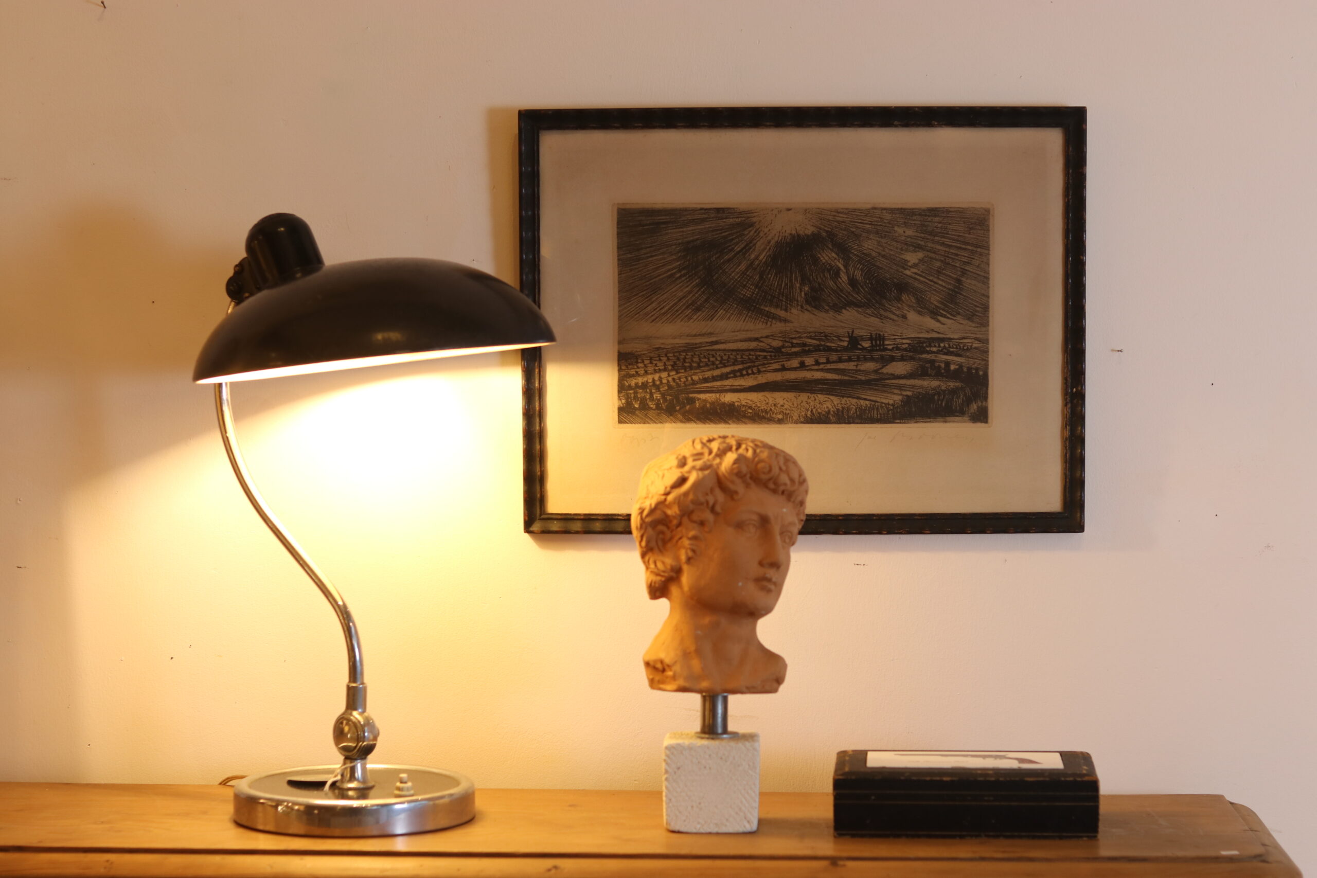 Gravure originale de Jacques Boonen (1911–1968), artiste belge, réalisée en 1933