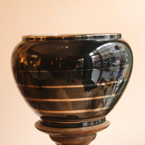 Charles Catteau, cache-pot Art Déco de la manufacture Boch La Louvière