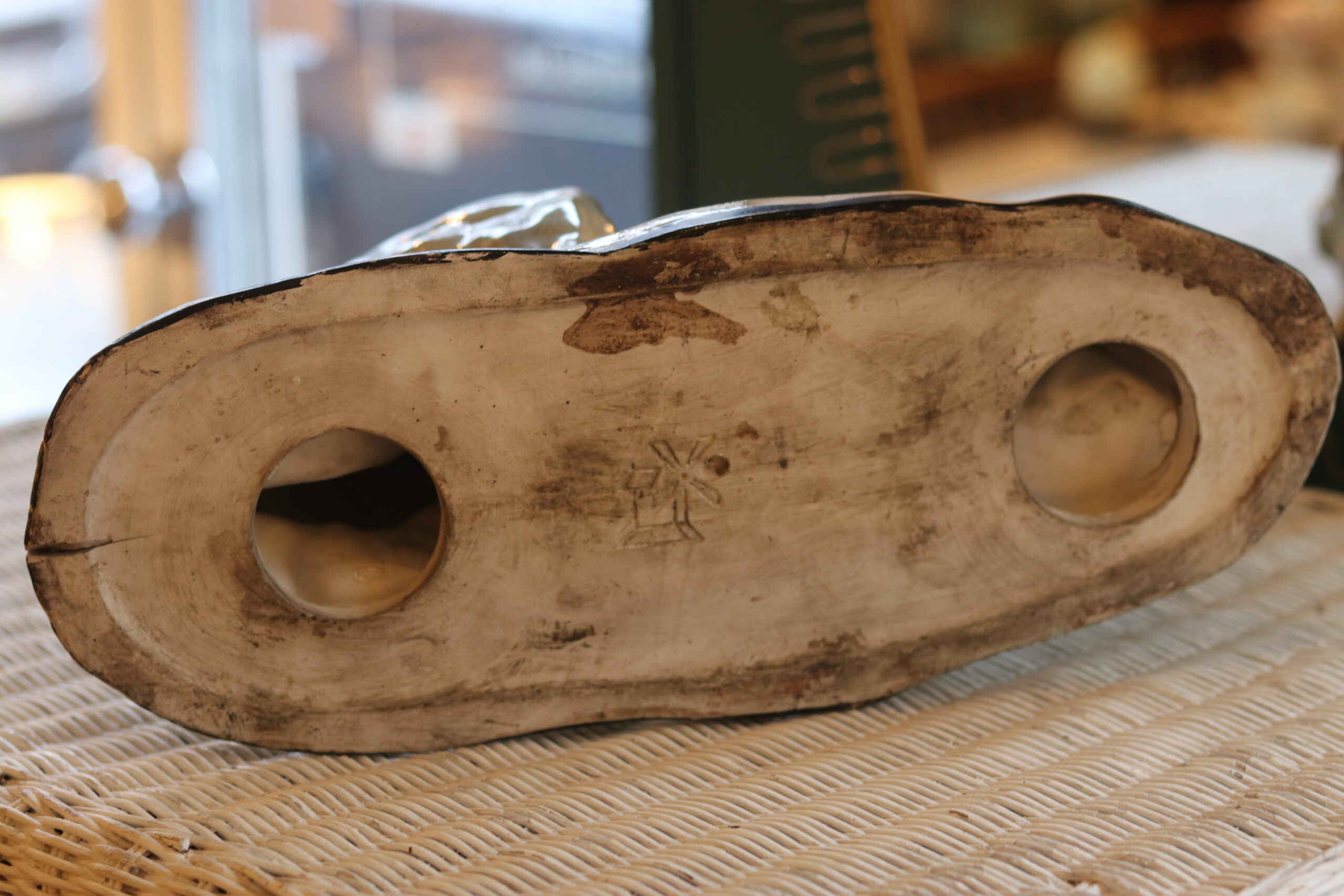 Sculpture en barbotine représentant un lion, manufacture Moulin des Loups, vers 1930 – Image 10