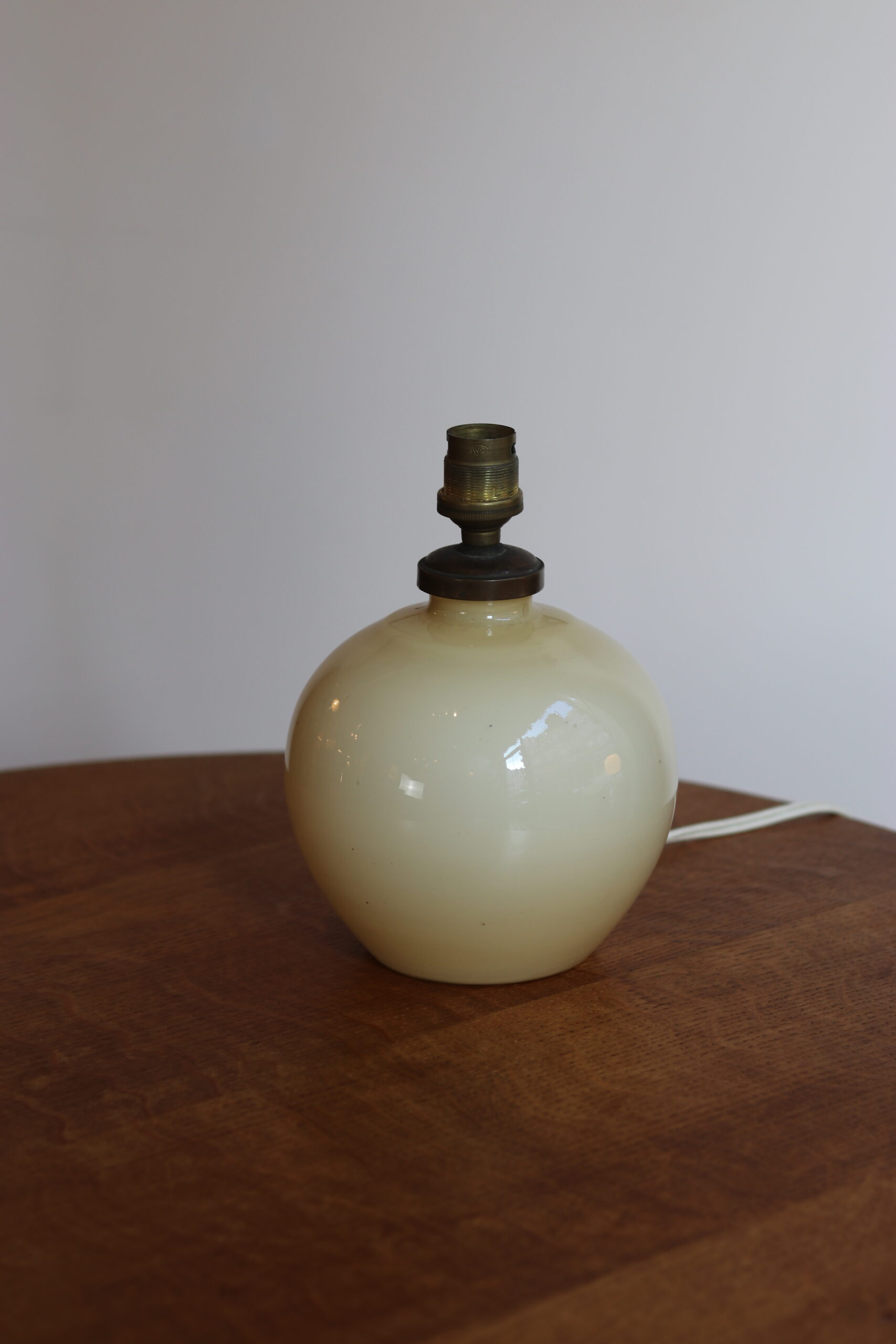 Lampe en verre soufflé des années 1950