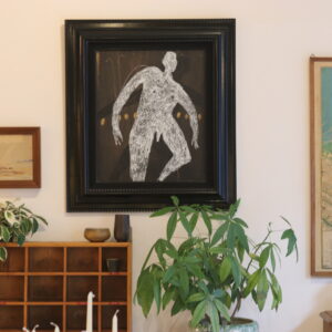 Bertrand Gobbaerts (1960, Mons) « Nos pas glissés », 2001