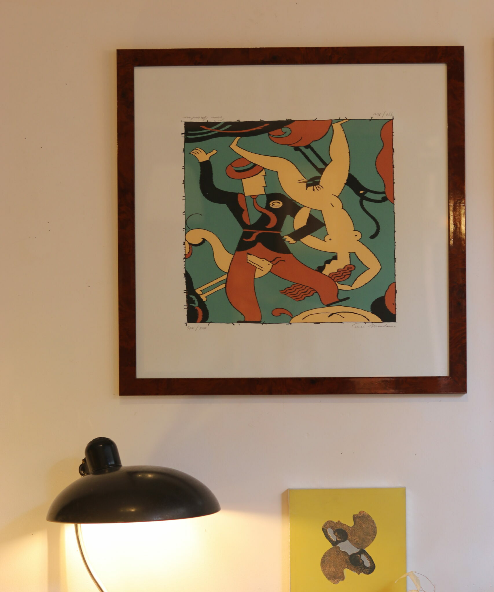 Lithographie « Le couple » par Eddy Vermeulen, dit Ever Meulen