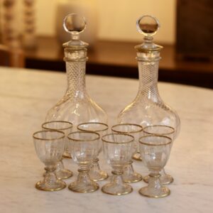 Service Daum pour L’Escalier du Cristal