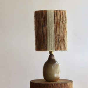 Lampe à poser années 1960 en grès émaillé