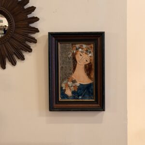 Panneau mural en céramique signé Ruth Faktor, 1970