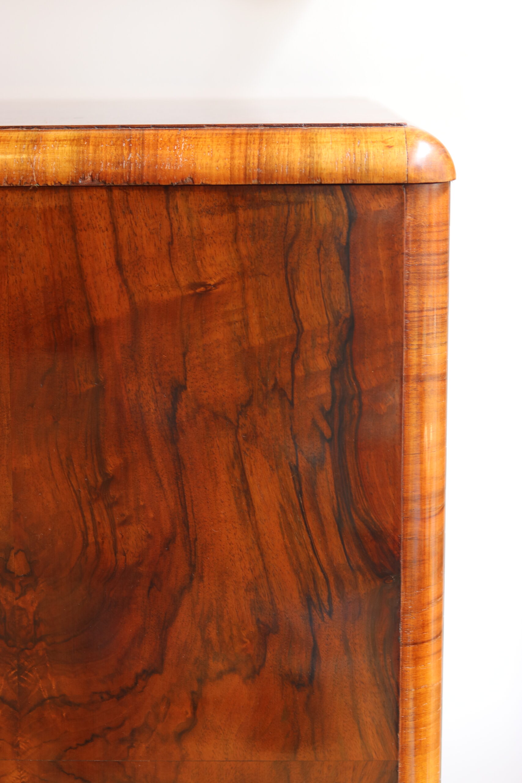 Buffet Art déco en loupe de noyer – Image 5