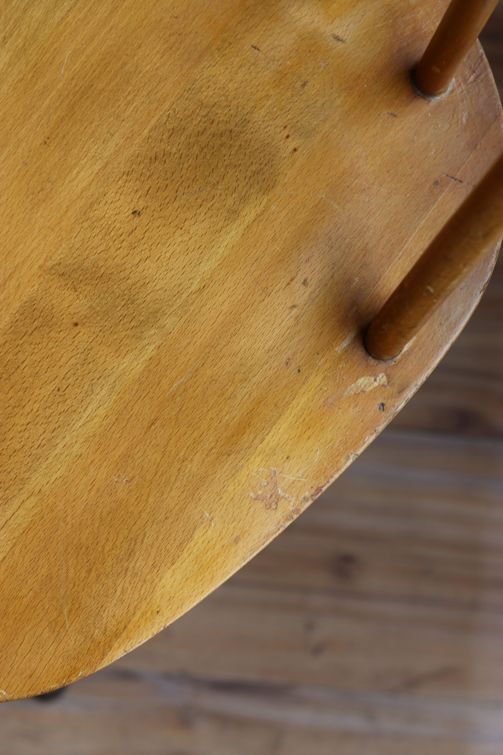 Suite de 4 chaises vintage, modèle Windsor – Image 2