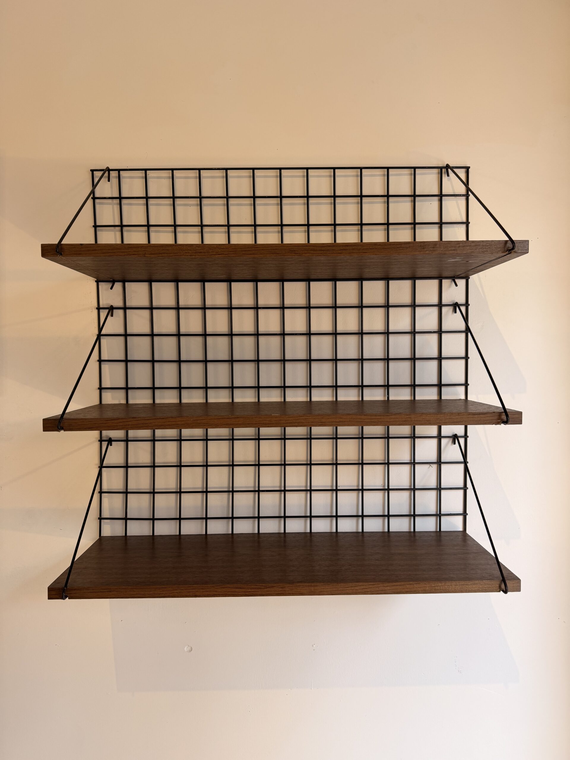 Étagère murale vintage des années 70