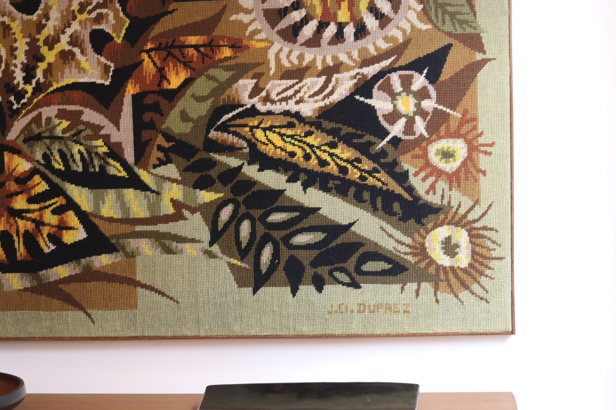 Tapisserie murale “Trinidad”, Jean-Claude Duprez, 1975 – Image 3