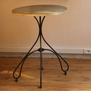 Table de bistrot Art nouveau