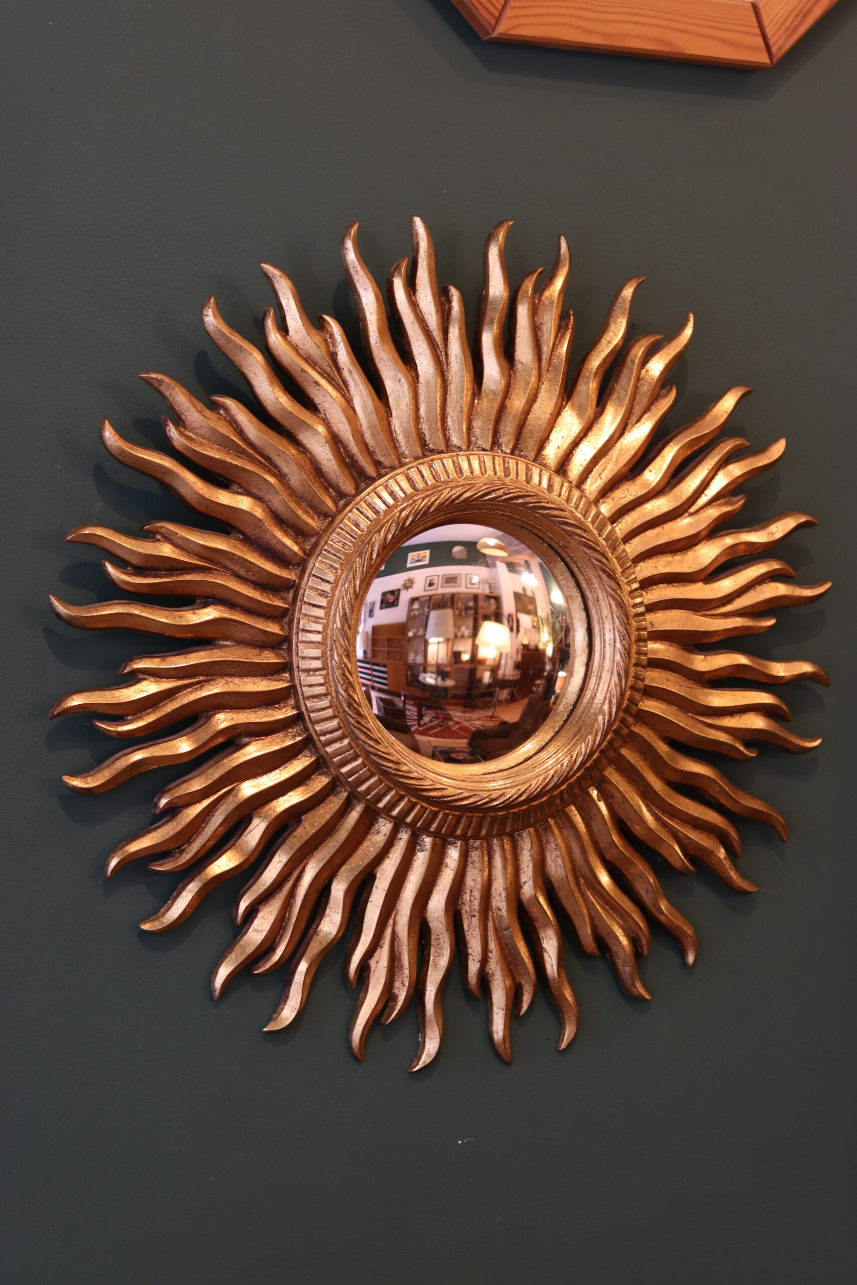 Miroir soleil vintage à miroir œil de sorcière – Image 4